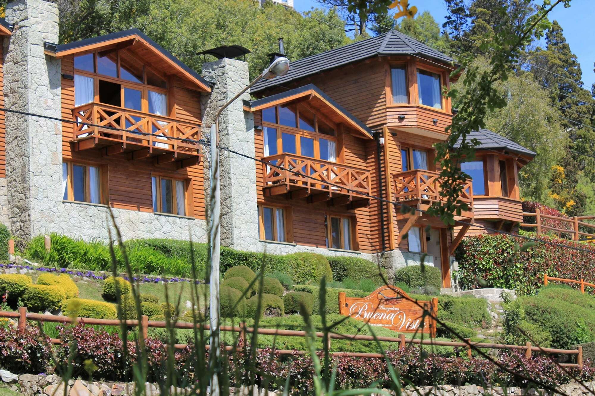 Bungalows Buena Vista San Carlos de Bariloche Eksteriør bilde